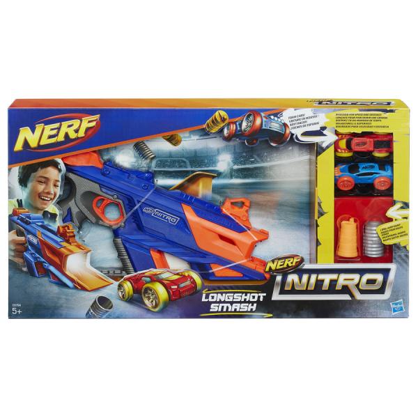 Lançador Nerf de Carros Nitro Longshot - Hasbro