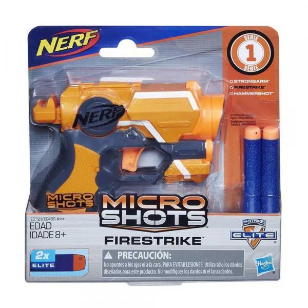 Lançador Nerf Microshots Firestrike E0721/E0489 - Hasbro