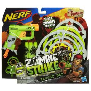 Lançador Nerf Zombie Strike C/ Alvos Hasbro