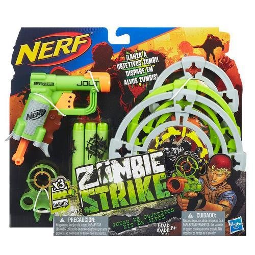 Lançador NERF Zombie Strike KIT de ALVOS Hasbro A6636 9515