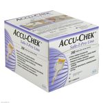 Lanceta Accu-chek Safe-t Pro Uno com 200 Unidades