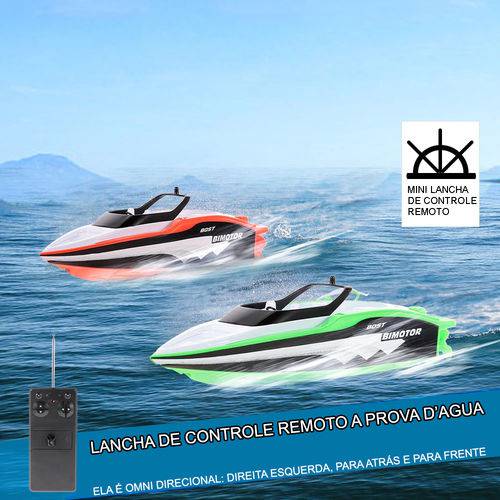 Lancha Boat Barco Controle Remoto Bimotor