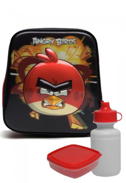 Lancheira Angry Birds Vermelho - Santino