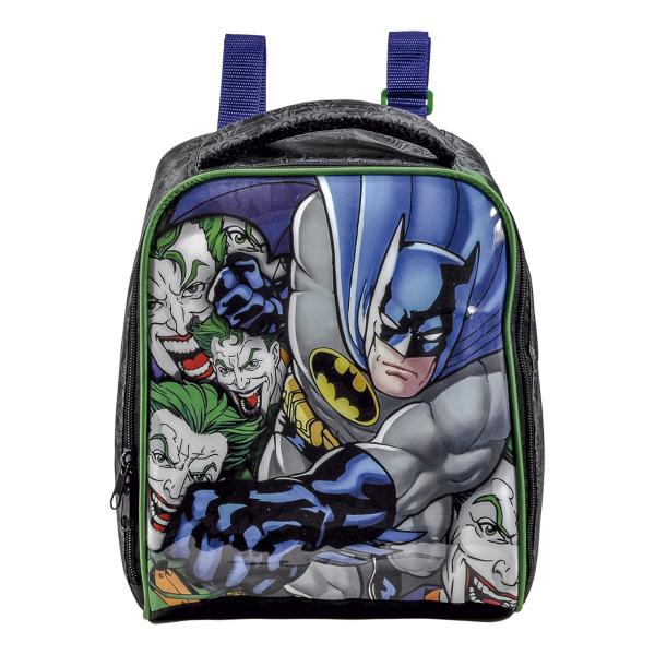 Lancheira Escolar Infantil Batman Mad House Xeryus