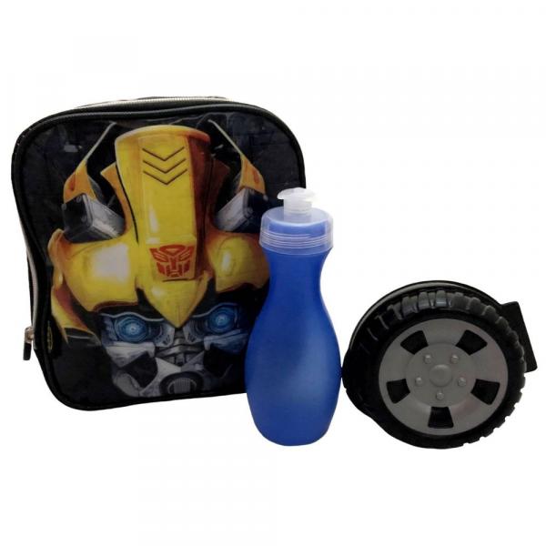 Lancheira Escolar Térmica Infantil Transformers Strong Bumblebee - Pacific