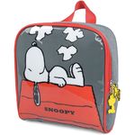 Lancheira Térmica com Garrafa Snoopy Mao/Costas Cinza Luxcel