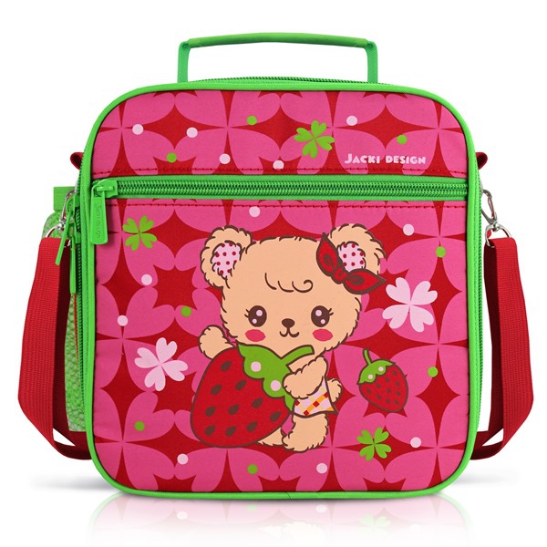Lancheira Térmica Infantil - Urso Pink - Jacki Design