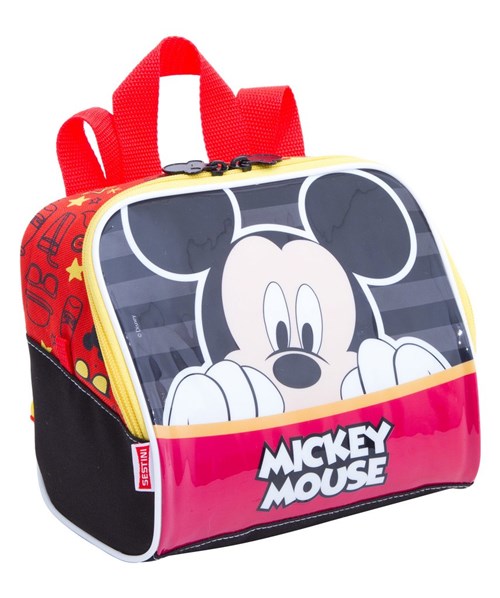 Lancheira Térmica Mickey Mouse Vermelha 17Y Original Sestini