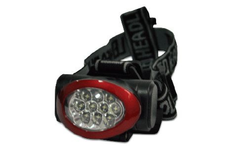 Lanterna de Cabeça LED 10 Leds - Echolife