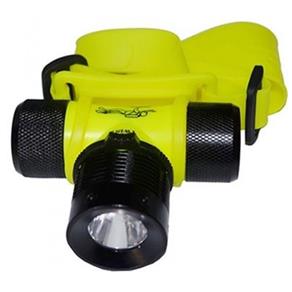 Lanterna de Cabeça Recarregável para Mergulho - Guepardo LB0500