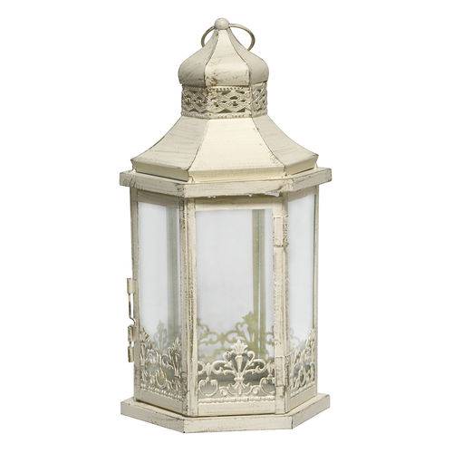 Lanterna Decorativa - 34cm - Branca