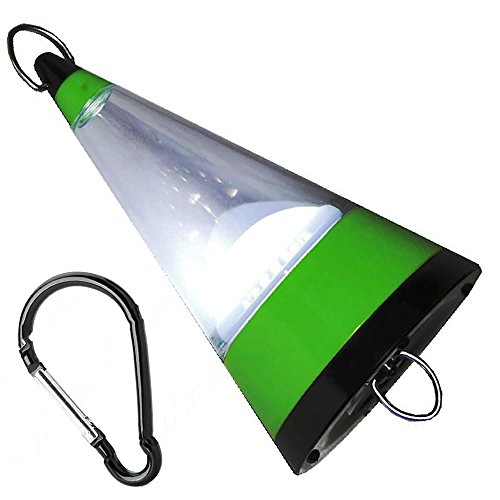 Lanterna Lampião Camping de Pendurar a Pilhas 12 LEDs WMTLL80091 Verde