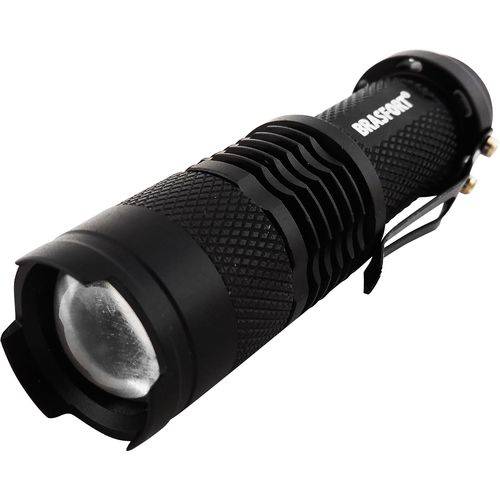 Lanterna Led C/zoom Mini Preto Brasfort