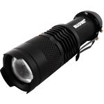 Lanterna Led C/zoom Mini Preto Brasfort