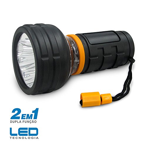 Lanterna Manual LED NG2000 Dupla Funcao - Incasa