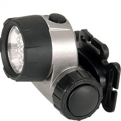 Lanterna para Cabeça 6 Leds - Lc007 - Vonder