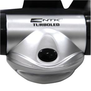 Lanterna para Cabeça Capacete Turbo 8 Led Forte - Nautika