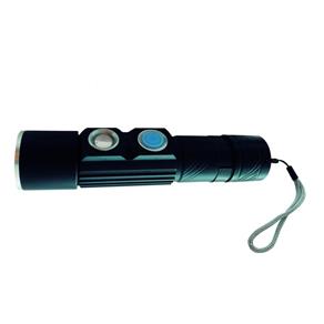Lanterna Recarregável Clip USB LA0701 Preto - Guepardo