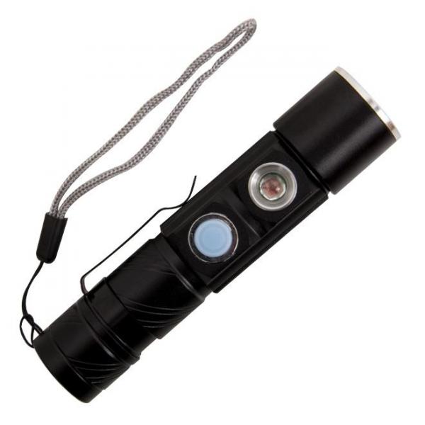 Lanterna Tática Recarregável Clip USB - Guepardo