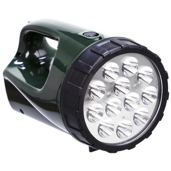 Lanterna Tocha Ultra Ligh Recarregável Bivolt LA0400 Verde - Guepardo