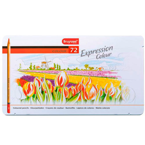 Lápis Colour Bruynzeel Expression com 72 Cores