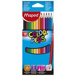 Lápis de Cor 12 Cores Maped Color Peps