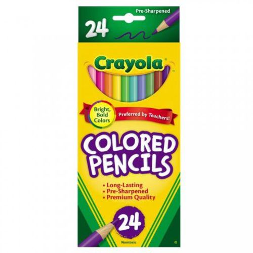Lápis de Cor 24 Cores Crayola
