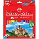 Lapis de Cor 48 cores Ecolapis - Faber-Castell