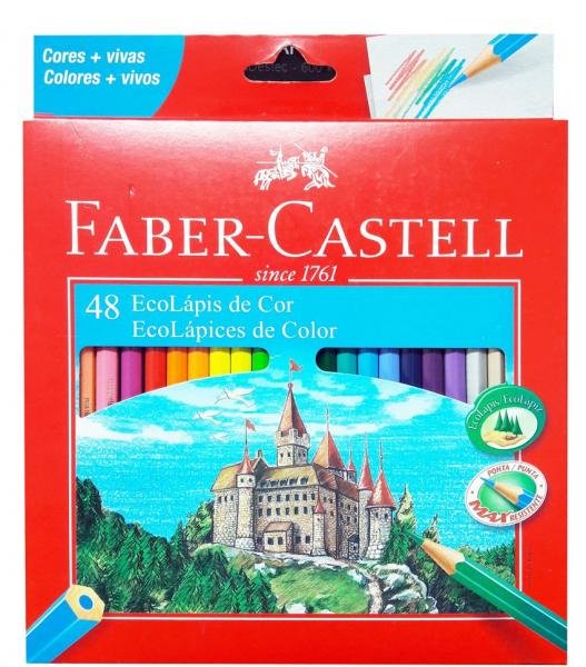 Lápis de Cor 48 Cores - Faber Castell