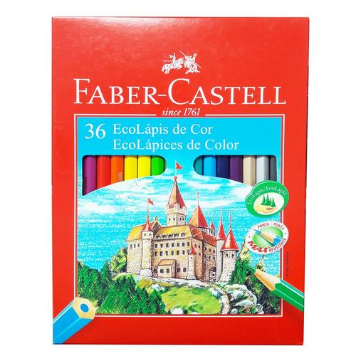Lápis de Cor 36 Cores - Faber Castell