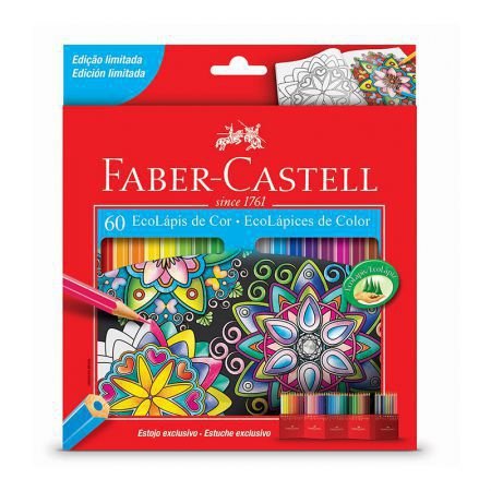 Lápis de Cor 60 Cores - Faber-Castell