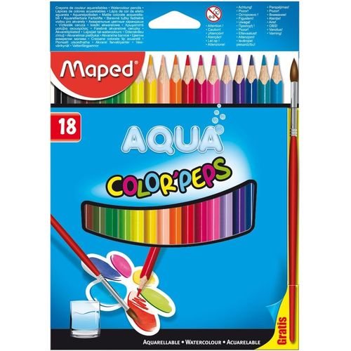 Lápis de Cor Color'peps Aquarelável 24 Cores Maped
