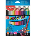 Lápis de Cor Color'peps Classic 36 Cores Maped