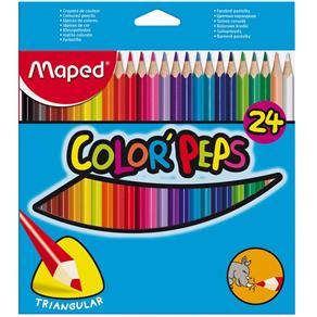 Lápis de Cor Maped Colorpep's 183224 - 24 Cores