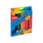 Lápis De Cor Mega Soft Color 24 Cores Tris