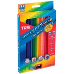 Lápis De Cor Mega Soft Color 36 Cores Tris
