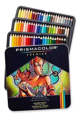 Lápis de Cor Profissional Prismacolor Premier 72 Cores