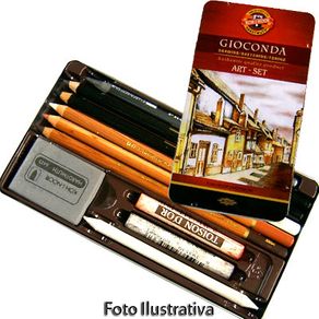 Lápis Esboço Gioconda Estojo com 10 Unidades Ref.8890 Koh-I-Noor