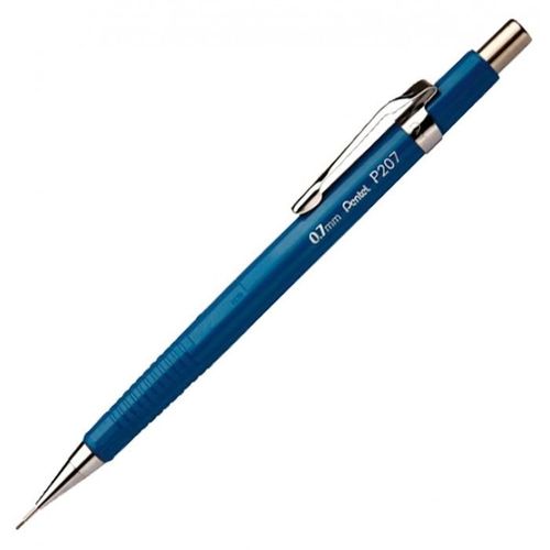Lápiseira 0.7mm Pentel Técnica Azul P207-c 01797