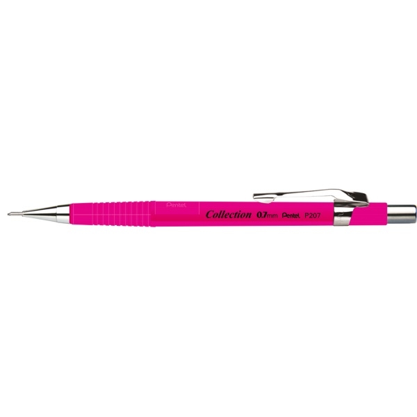 Lapiseira 0,7mm Sharp Neon Rosa Sm/P207-Fp Pentel Blister - 1