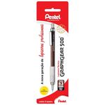 Lápiseira 0.3mm Marrom Graphgear Pg523-e Pentel 09852
