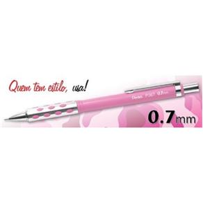 Lapiseira Pentel P367 - 0,7mm - Rosa