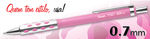 Lapiseira Pentel P367 0.7mm Rosa