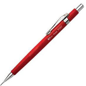 Lapiseira Pentel Sharp com Ponta 0.7 Mm P207Z – Vermelha