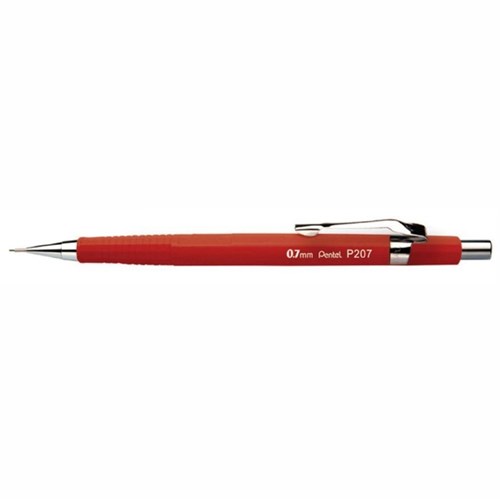 Lapiseira Sharp Vermelha 0.7mm P207 Pentel