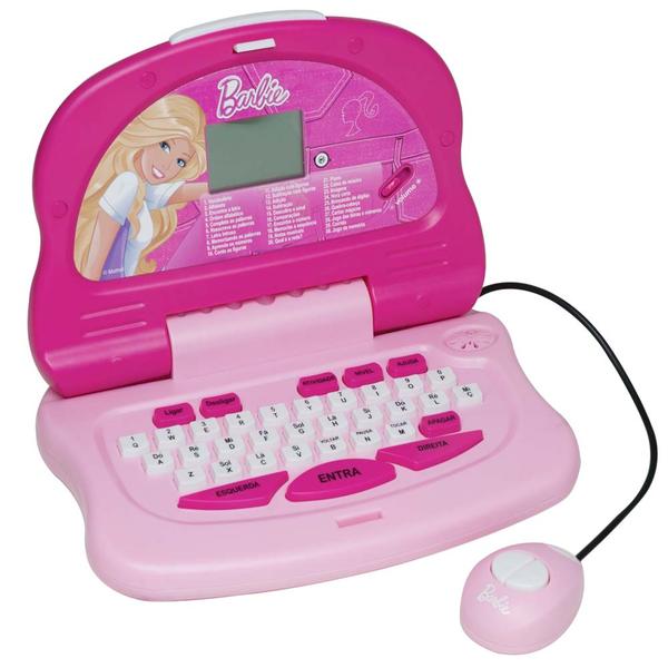 Laptop Fashion Barbie 30 Atividades - Candide - Barbie