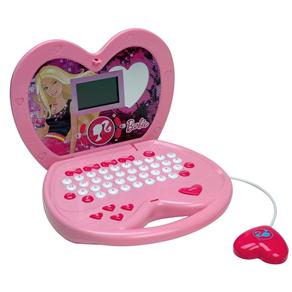 Laptop Infantil Bilíngue Candide Fabulous Barbie 1816 - 76 Atividades