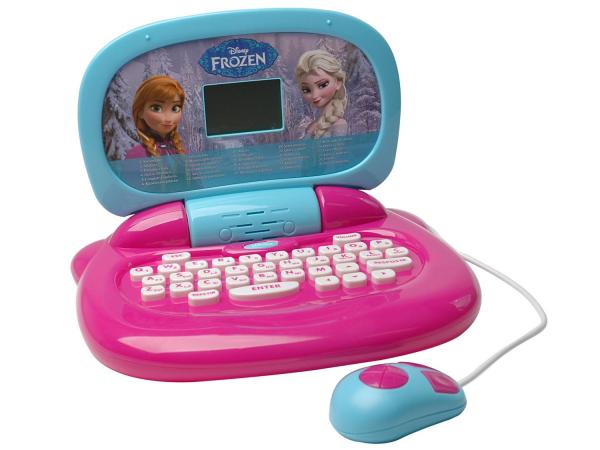 Laptop Infantil Frozen das Irmãs - 30 Atividades Candide