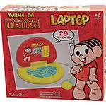 Laptop Infantil Mônica 2150 Vermelho e Amarelo com 28 Atividades - Candide