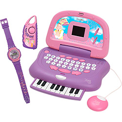 Laptop Xuxa Piano X + Rádio FM + Relógio Digital - Candide
